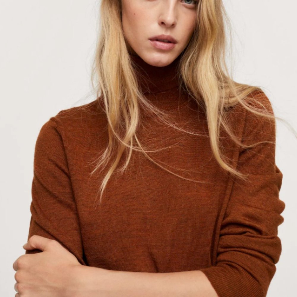 Mango Turtleneck Sweater